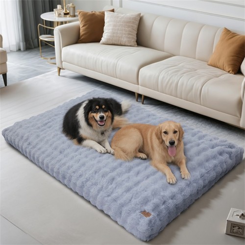 Pet dog crate pad - dog, fluffy