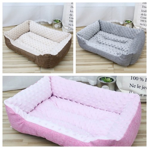 Dog bed soft pet cushion - bed, large