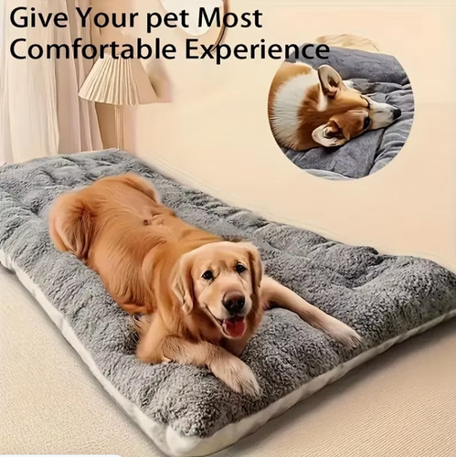 Dog bed soft pet cushion - bed, large