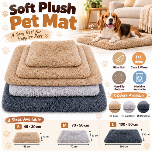 Dog bed soft pet cushion - bed,