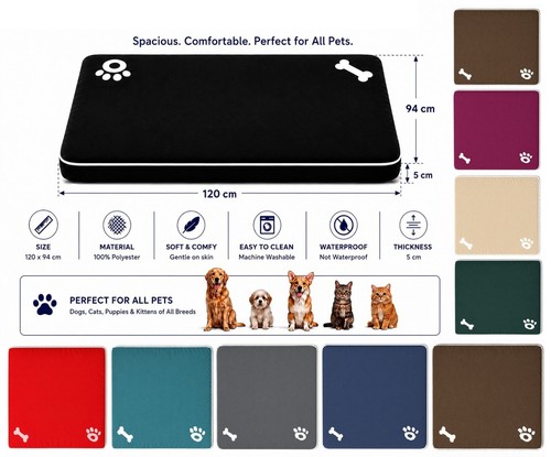 Waterproof pet dog mattress - waterproof,