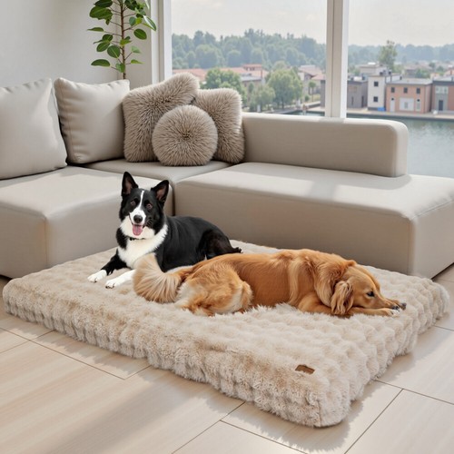 Ultra plush dog bed - soft, pet