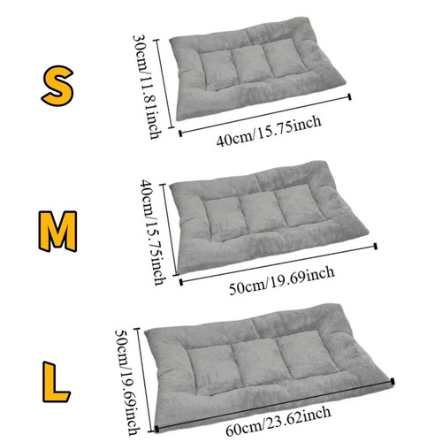 Dog bed soft pet cushion - cushion, large