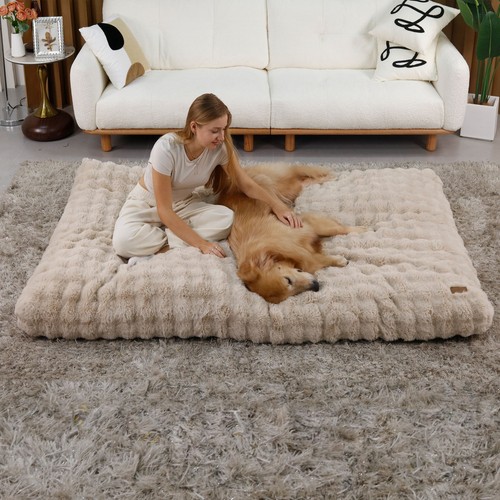 Dog bed soft pet cushion - soft,
