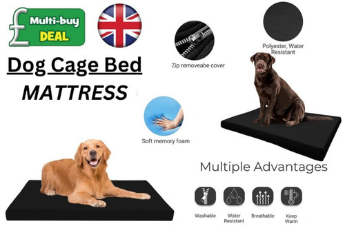 Dog cage bed - cage, heavy