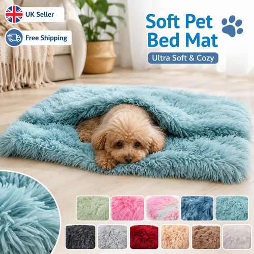 Dog bed soft pet cushion - pet, large